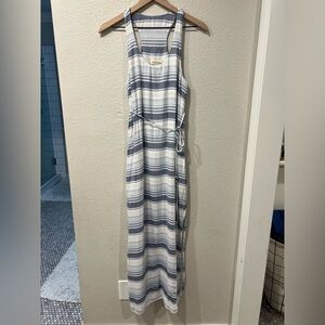 Cloth & Stone racer back maxi dress